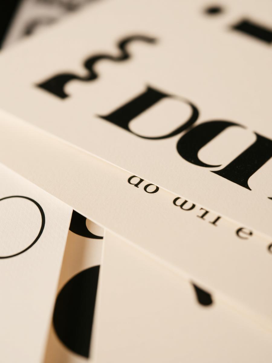 Typography specimens from a recent brand project